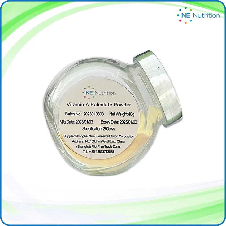 سپلیمنٹ میں وٹامن اے پالمیٹیٹ